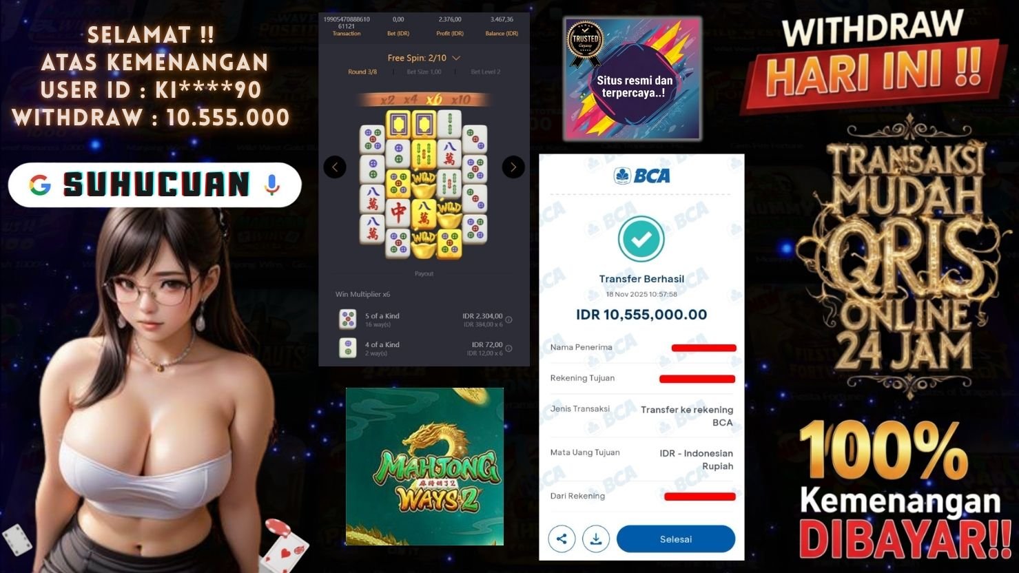 SUHUCUAN JACKPOT SLOT MAHJONG WAYS 2